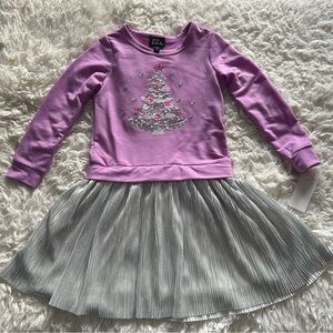 Lilt Purple and Silver Holiday Dress